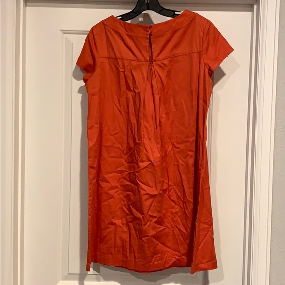 Short Sleeve Dress (Pumpkin) - Picture 2 of 4